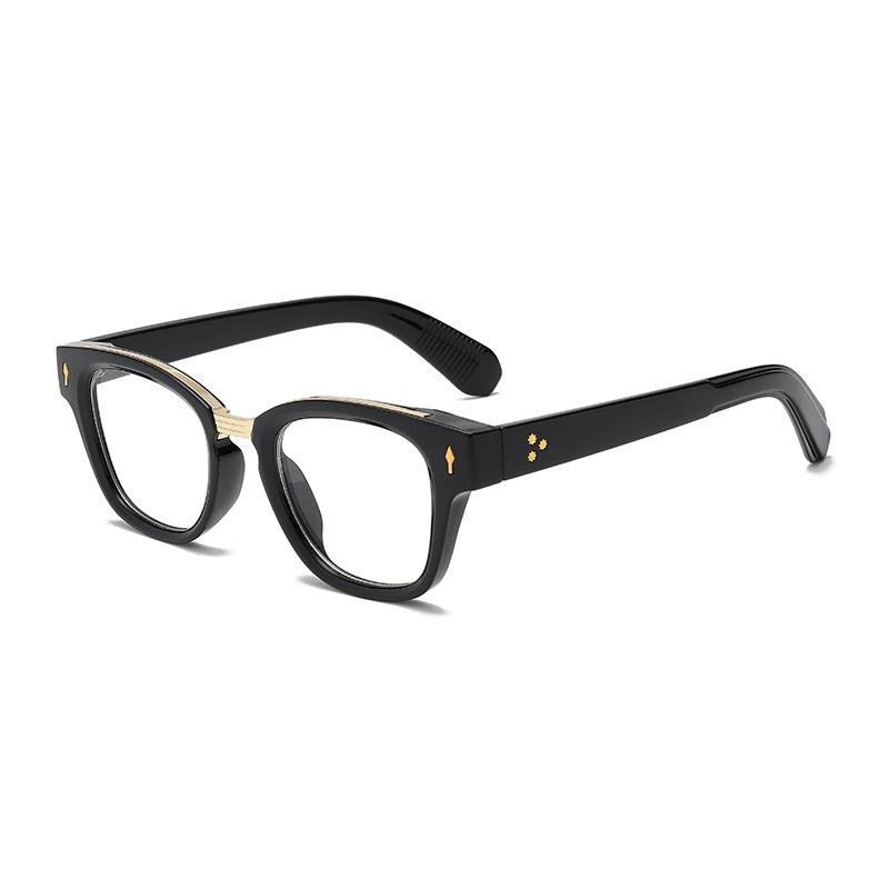 Retro black frame sunglasses unisex premium sunglasses outdoor driving UV protection sunshade UV