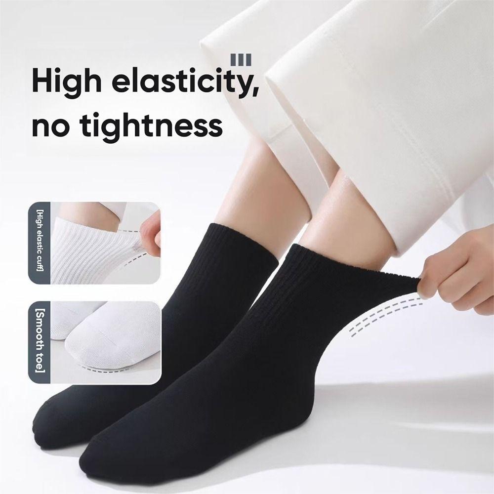 White Black Grey Disposable Socks 36-43 Travel Supplies Socks Portable Disposable Stocking  Unisex
