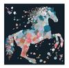 Silk Scarf Women Flower Horse Print Square Scarves Head Echarpes Silk Foulards Femme Wraps Beach Shawls Bandana Lady Hijabs 90CM