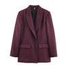 Women's Color Versatile Suit Jacket for Business Casual Daily Wear