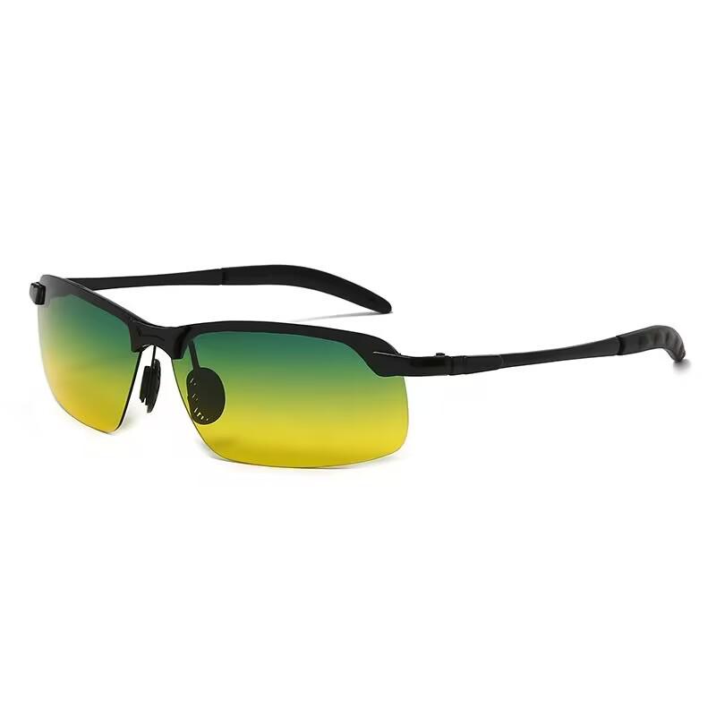Photochromic Polarized Night Vision Driving Sunglasses for Men - Day & Night Use, Ideal for Drivers and Fishing.