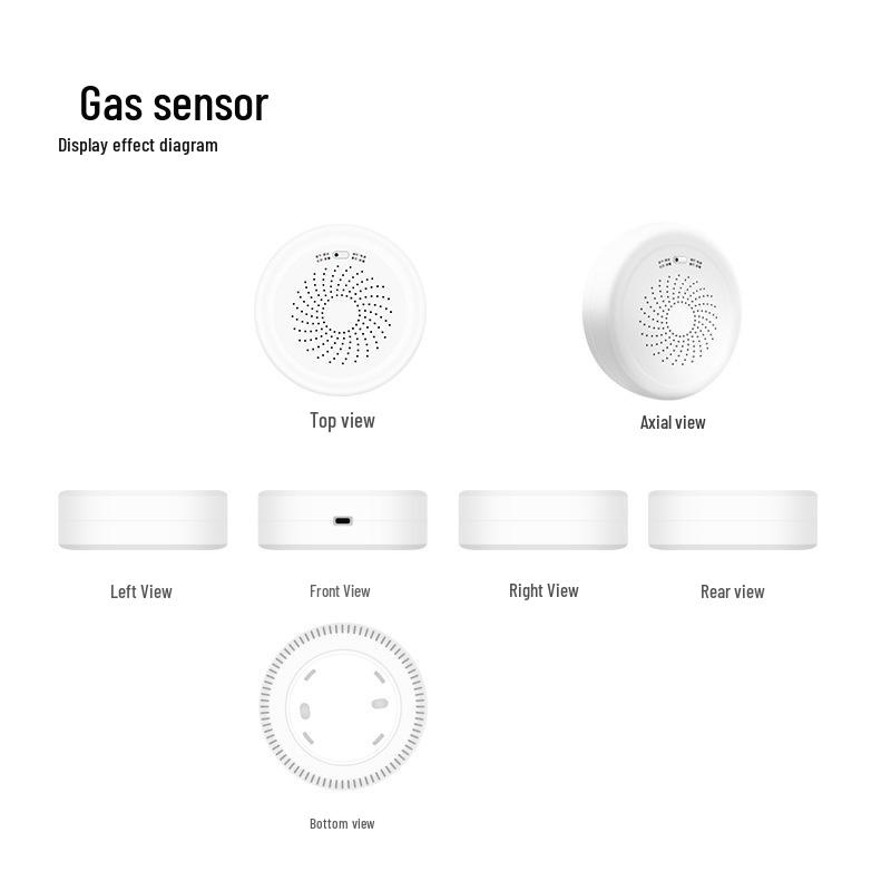 Zigbee Tuya Smart Sensor: Temperature, Humidity, Door Magnet, Infrared, Gas, Smoke, Water Leak, Human Presence Detection.
