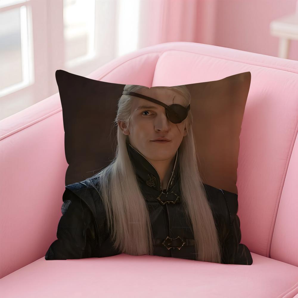 Federa Cuscino Aemond Targaryen Tessuto Morbido Amichevole & Zip Nascosta