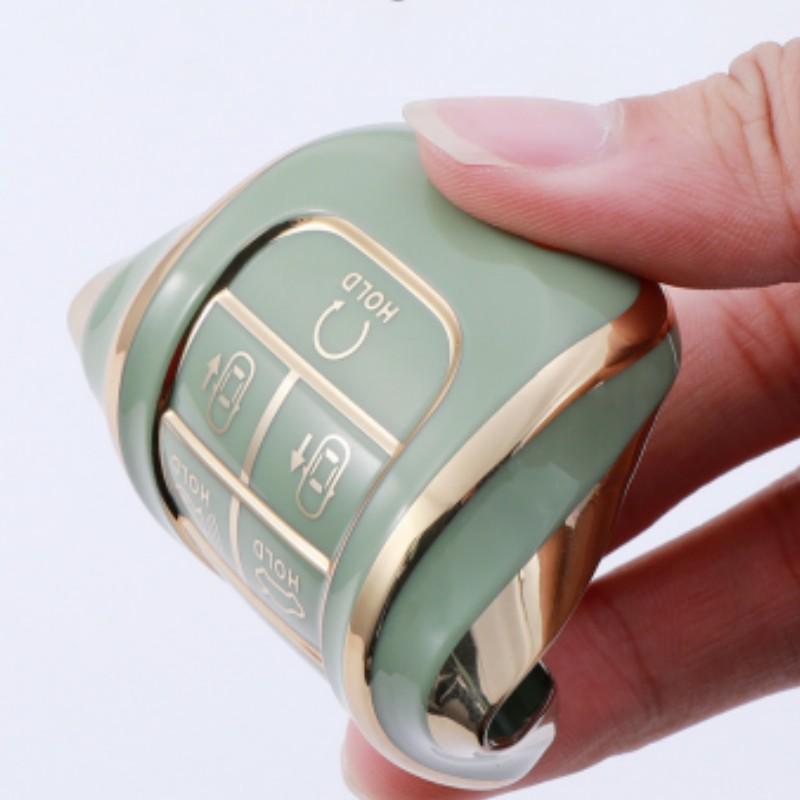 5/6/7 przyciski TPU obudowa kluczyka do samochodu skrzynki pokrywa dla 2020 2021 Hyundai Sonata Nexo DN8 Santa Fe TM Tucson NX4 Staria Ioniq akcesoria