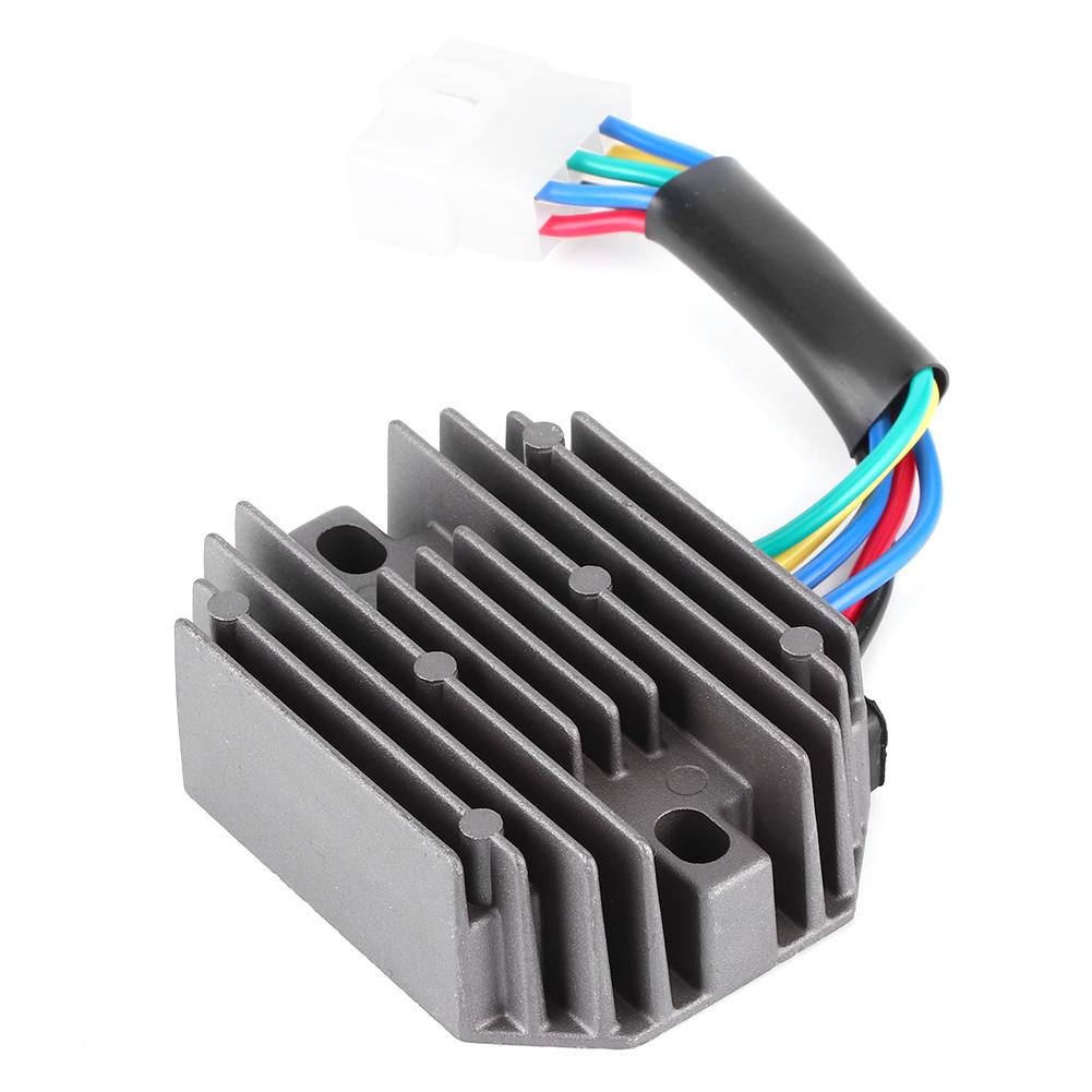 Motorcycle Rectifier Voltage Regulator 185530 RP201‑53710 Fit for Grasshopper 1822D 718D 721D 721G