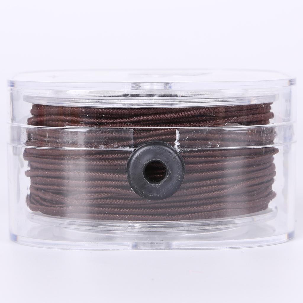 0.8-1.5mm DIY Beading Stretch Rubber Band Elastic Thread Cord with Box Round Beading Wire Jewelry Making