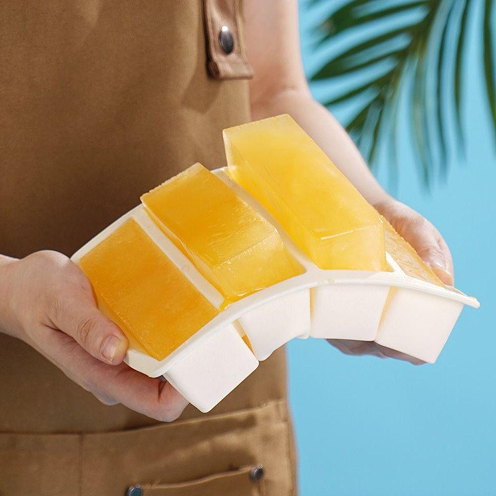 Silicone Ice Mold with Lid Food Sauce Storage New Food Freezing Molds