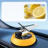 Automotive Solar Powered Rotating Diffuser with Helicopter Design for Aroma Diffusion and Neutralization in Car Interiors