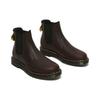 Dr. Martens 2976 Warmwair Leather Comfortable Warm Ankle Chelsea Boots Unisex boots Dark-Brown 27821201