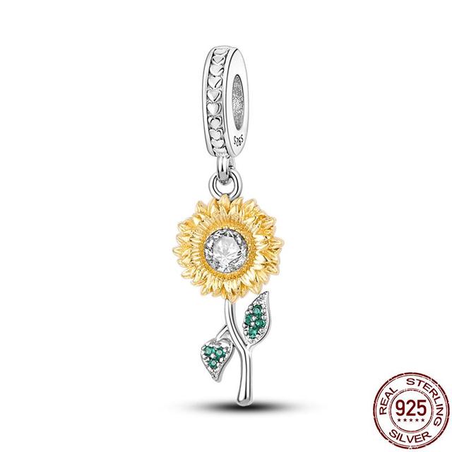 925 Sterling Silver Magic Color Chameleon Luminous Series Beads Suitable Fit Bracelet Charm Ms Jewelry Gift 