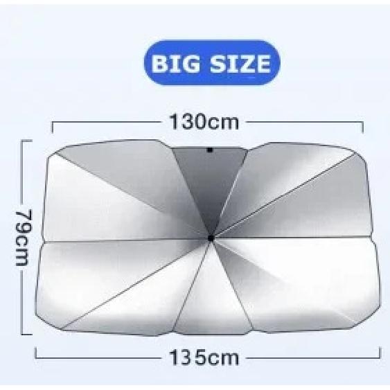 Car Windshield Sun Shade Umbrella Foldable Sun Shade Car Sun Visor Protector Reflector, Fit Most Vehicle