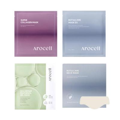 [AROCELL] מסכה 4 סוגים / קולגן סופר, בוטול קר, סיקה ריפייר פנתנול, מסכה לצוואר