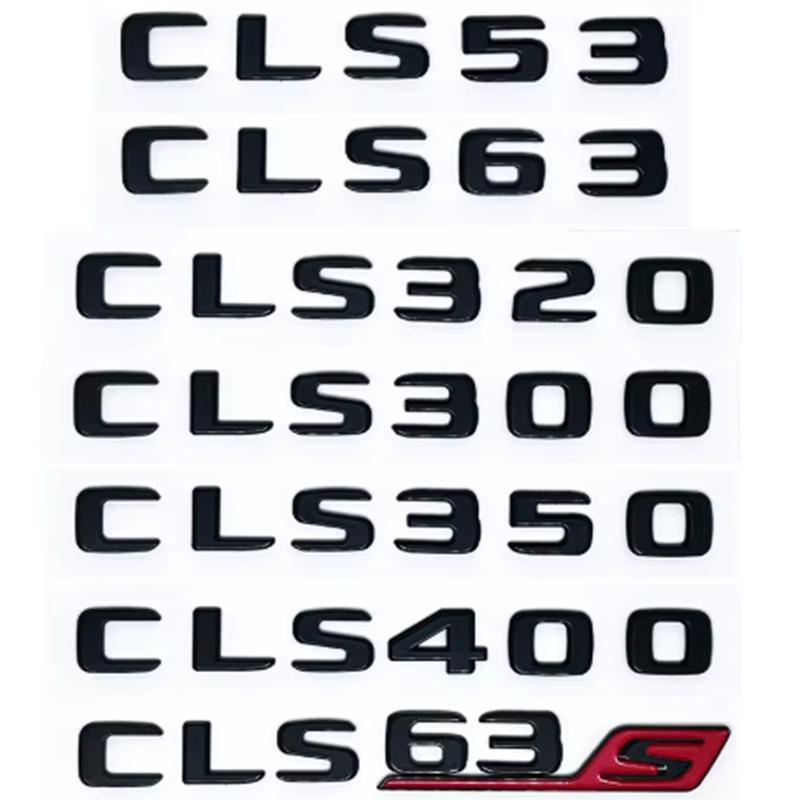 Autocolante Embleme Litere Logo Portbagaj Mașină Pentru Benz Clasa CLS 53 63 CLS260 CLS300 CLS400 CLS350 CLS320 C257
