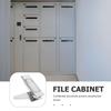 Professional Zinc Alloy Glass Door Lock Easy Install No Drilling for Cabinets Showcases Counters Security Cabinet Locks