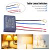2pcs 3 Way Touch Lamp Control Module 220V Touch Dimmer Switch Reliable Lamp Dimmer  Wall Lamp