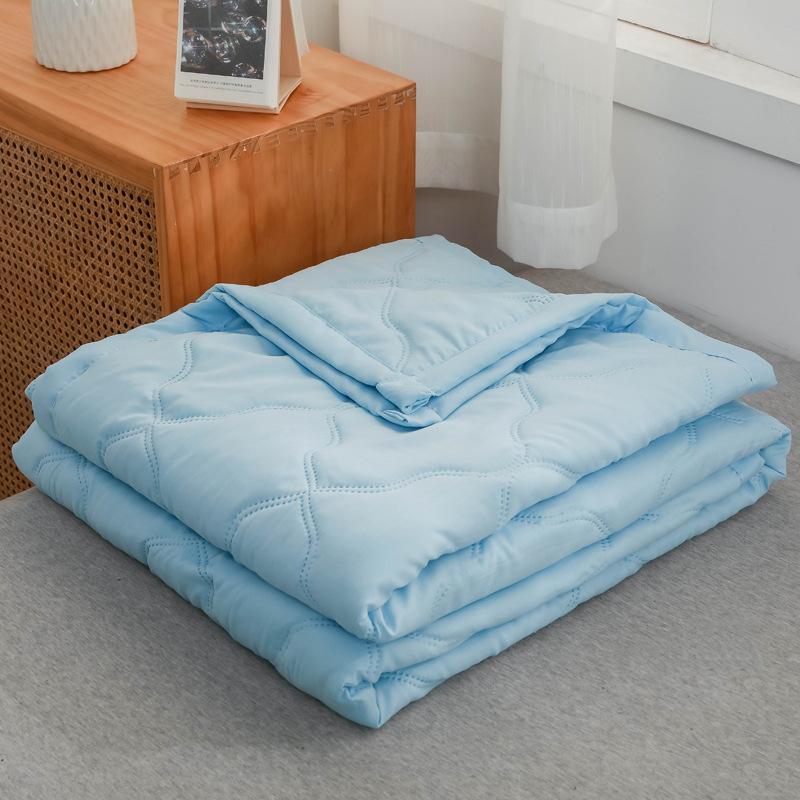 Summer Air-conditioning Comforter Washed Cotton Quilt Printed Quilt Soft Breathable Thin Print Bedspread Bed Cover Home Textiles