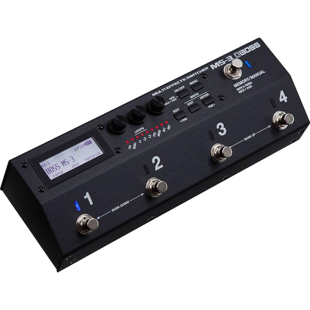 

BOSS/MS-3 Multi Effects Switcher Boss Multi Effects Switcher