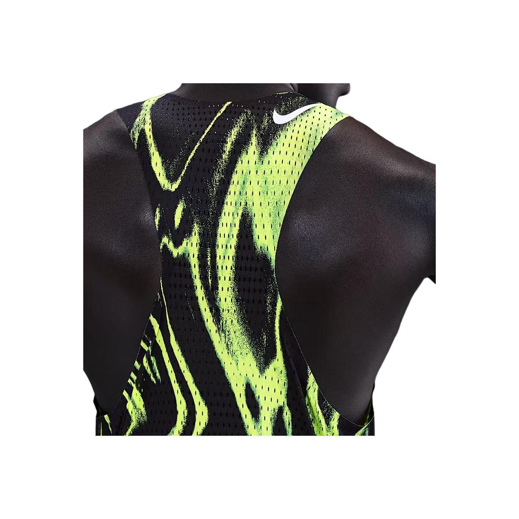 Nike Aeroswift Minimalist Sleeveless Fitted Running Tank Men tops Green Black HV2643-702