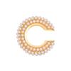 Luxury Sparkling Women's Ear Cuff - No Piercing Needed, Vibrant Colors