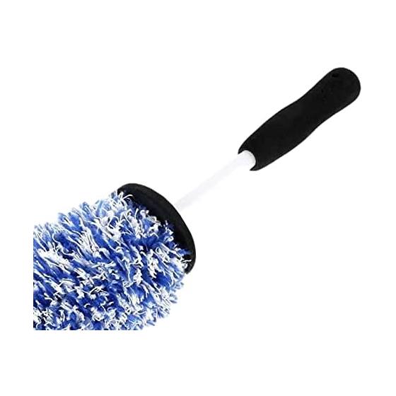Car Wash Wheel Rim Brush Cleaning Towel Set Car Wash Brush for Wheels Soft Wheel Brush Tire Cleaning Sponge Wheel 360 Degree Cleaning Processing Car