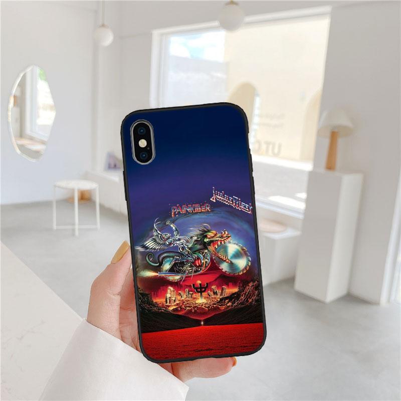 CJ69 J-Judas P-Priest Soft Shell Phone Case for Redmi Note 10 11 12 Pro Max 10S 10C 10T 11A 11S 12S 12C