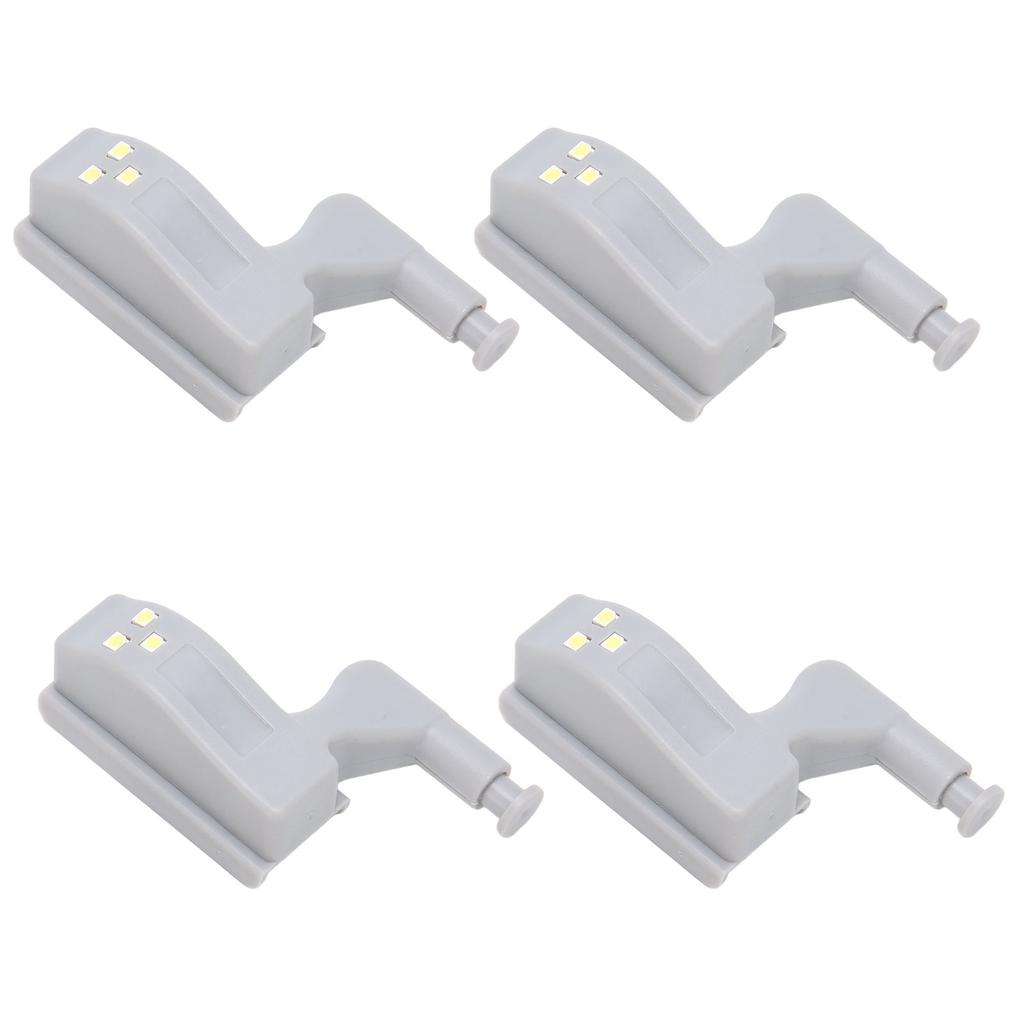 10 Sets Hinge LED Light High Brightness ABS Cabinet Hinge Light with 3 LED Lamp Beads Hinge Lights