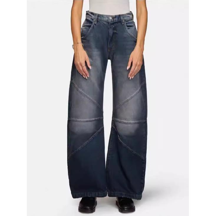 Ladies' Daily New Seasonal Commuting Business Leisure Pants With Pockets Made Of Pure Cotton And Comfortable Fit