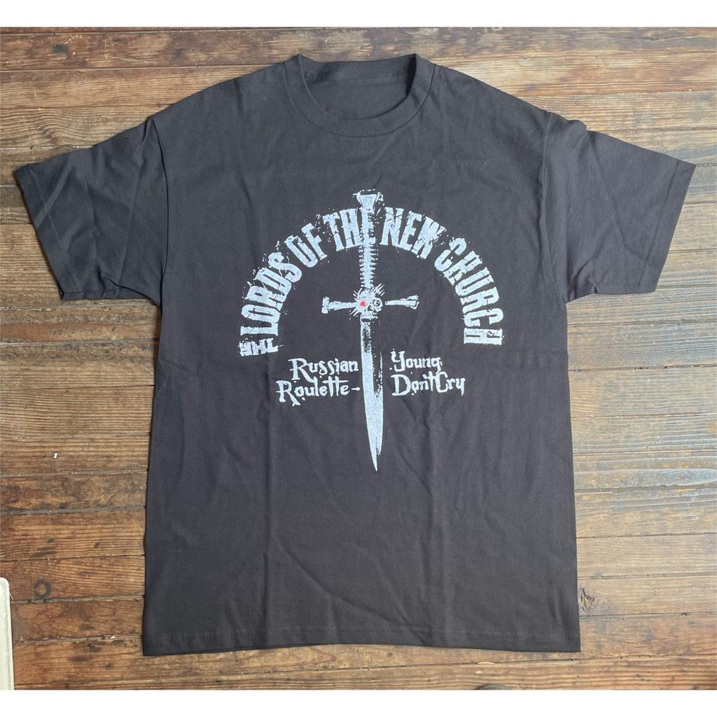 Summer New THE LORDS OF THE NEW CHURCH Men Graphic Gothic T Shirt Fashion Vintage Oversized Cotton Short Sleeve T-shirt