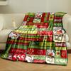 Christmas Themed Festive Holiday Decor Santa bedroom Blanket for Livingroom Couch lunch break Soft throw for Friend's festival Gift