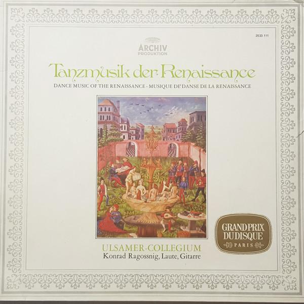 

LP Record ULSAMER-COLLEGIUM • KONRAD RAGOSSNI - Tanzmusik Der Renaissance • Dance M 2533111 ARCHIV PRODUKTI 1972 Germany Classical Used