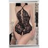 Sexy Underwear Women's Open Perspective Seduction Uniform Lace Backless Pearl Onesie Sexy Uniform Set F430
