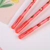 Back to school season 10pcs 0.5mm creative strawberry sequins neutral pen vegetable shape black fountain pen student gift prize stationery