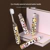 Brosse à dents de voyage pliante de luxe à poils souples pour adultes - Idéale pour les voyages d'affaires, les hôtels et l'usage domestique