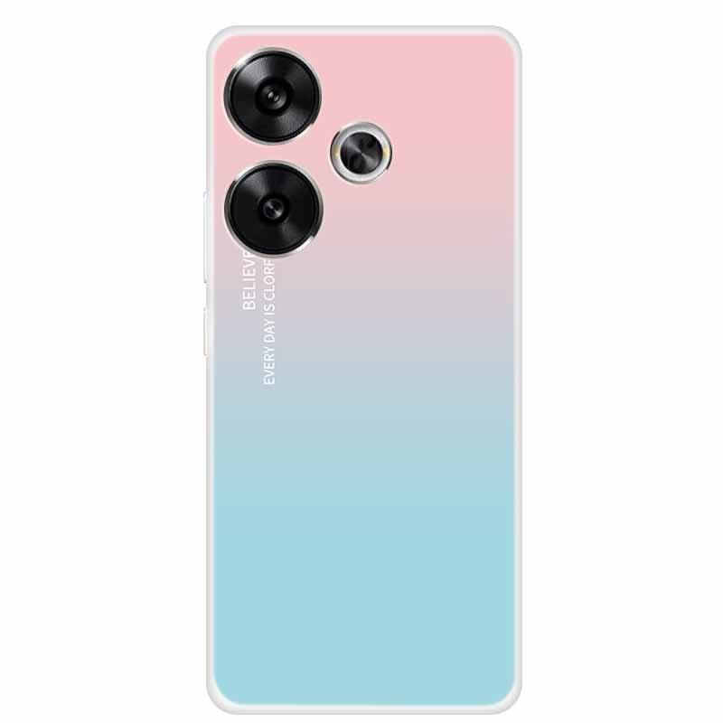 Marble Soft Phone Case For Poco F6 Transparent Case Silicone TPU Cover Funda Para Shield Clear Case for Xiaomi Poco F6 F 6 Pro