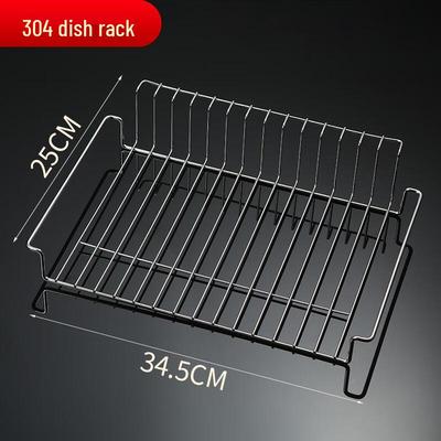 304 Stainless Steel Countertop Dish Drying Rack