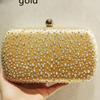 Grüne/Rote/Silberne Abendtaschen Damen Kristall-Clutch Mode Hochzeitsfeier Handtaschen Diamant Dinner-Bankett Diamant-Geldbörsen Minaudie