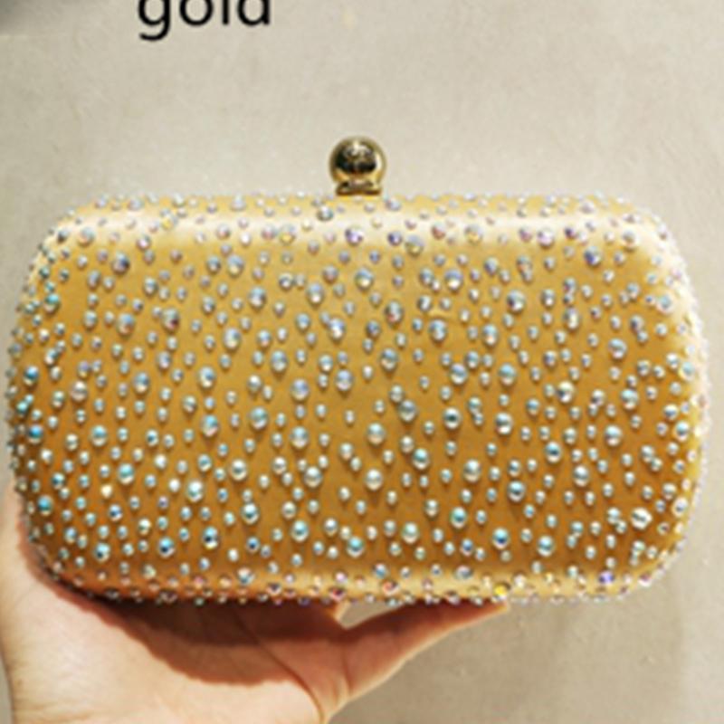 Grüne/Rote/Silberne Abendtaschen Damen Kristall-Clutch Mode Hochzeitsfeier Handtaschen Diamant Dinner-Bankett Diamant-Geldbörsen Minaudie