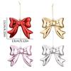 Bowknot Christmas Hanging Colorful Design Bowknot Pendant Christmas Tree Bow Decor  Christmas