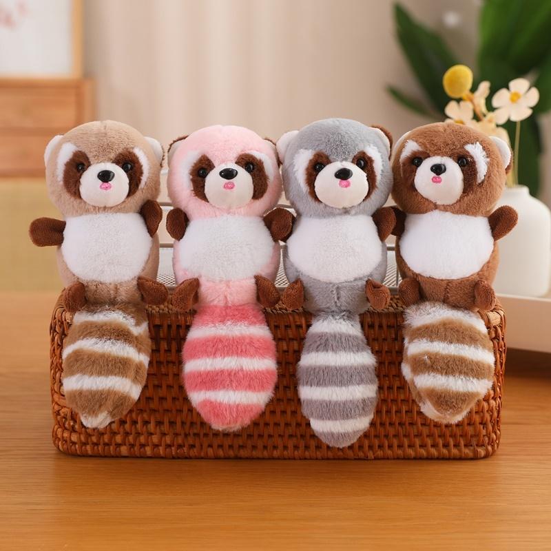Premium-Quality 20Cm High-Standard Cute Premium-Quality Raccoon Plush Superior-Grade Pendant First-Class Toy High-Standard Doll Premium-Quality