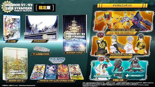 

[USED] Digimon Story Time Stranger Limited Edition - PS5 Bonus Multi-Steel Case, USB with in-game music,