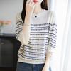 Women Knit T-shirt MODERN NEW SAGA Summer Knitted Shirt Short Sleeve Tees O-neck Patchwork Pullover Knit Tops