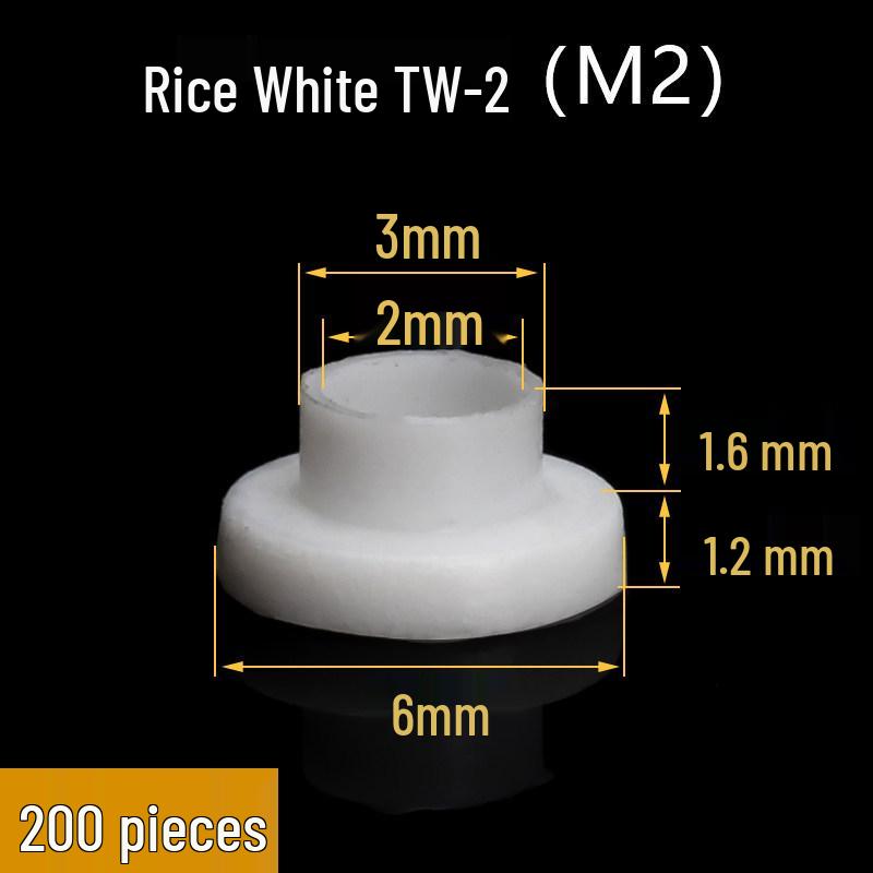 T-shaped Insulating Nylon Washer & Sleeve Assortment for M2-M12 Screws