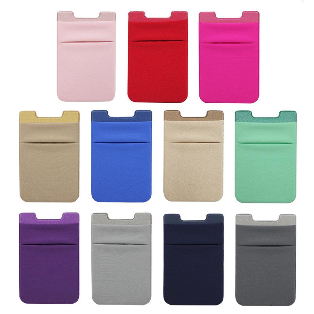 Credit Card Holder Card Sleeve Mobile Wallet Storage Wallet Phone Back Pocket Phone Card Holder