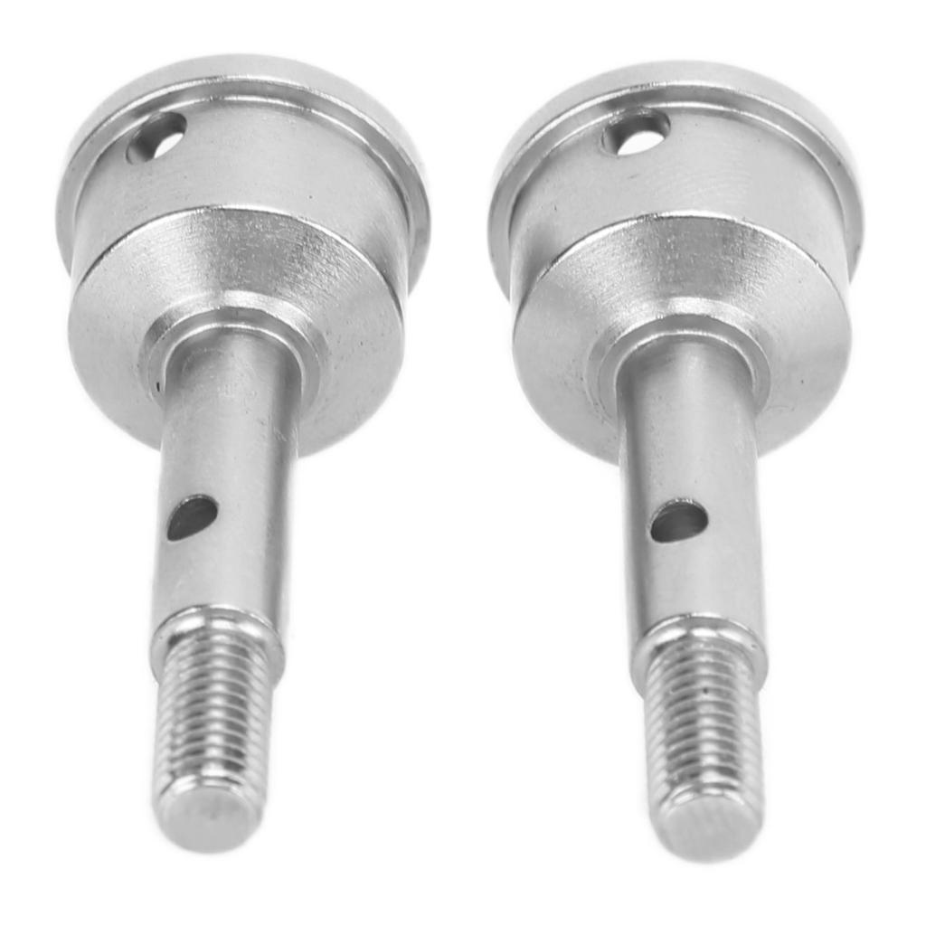 2pcs RC Wheel Axle Steel Drive Shaft Cup Replacement with Pole and Axle Pin for   UDR 1/7 RC Car