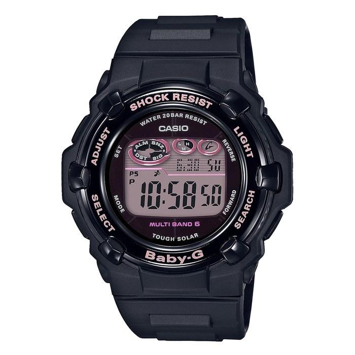 [Casio] Baby-G Watch BGR-3000UCB-1JF, Women s, Black/Pink