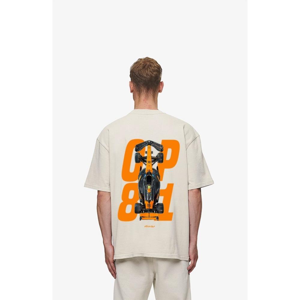 Oscar Piastri F1 Merch Oversized Shirt New Season Racer Top Classic F1 Shirt Casual Cotton Men's T-Shirt Crew Neck Male T-Shirts