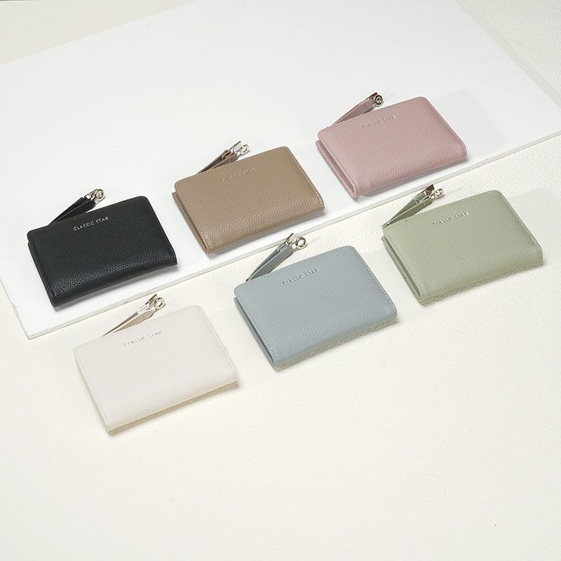 2025 new women's wallet women's high-end short wallet student women ins women's wallet