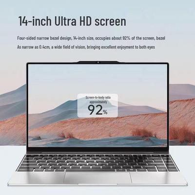 מחשב נייד קל משקל 14 אינץ' Celeron 3855U לעסקים וסטודנטים