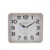 Hometime White Alarm Clock - Dual Indicating Light System