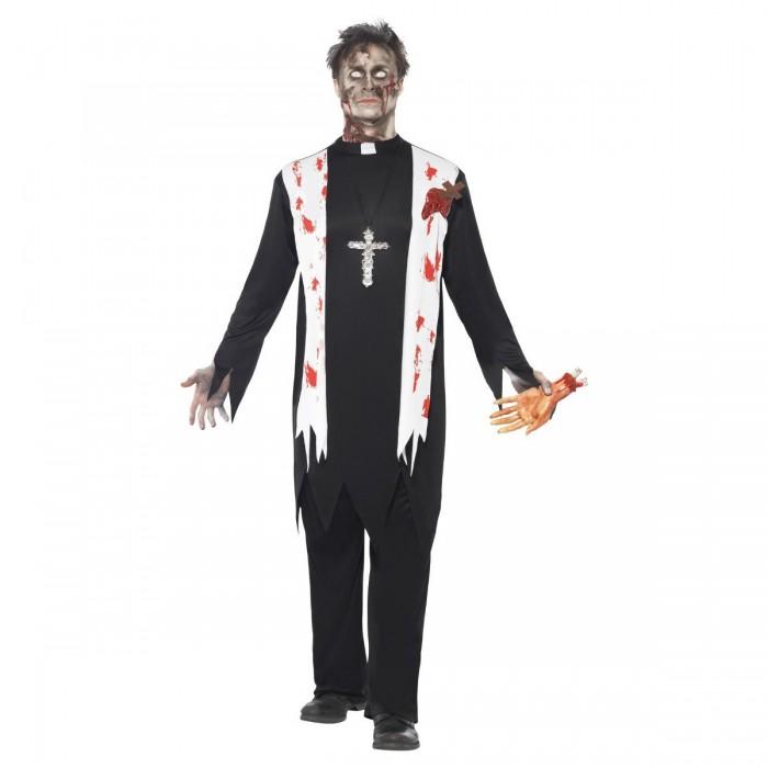 Smiffys Mens Zombie Priest Costume